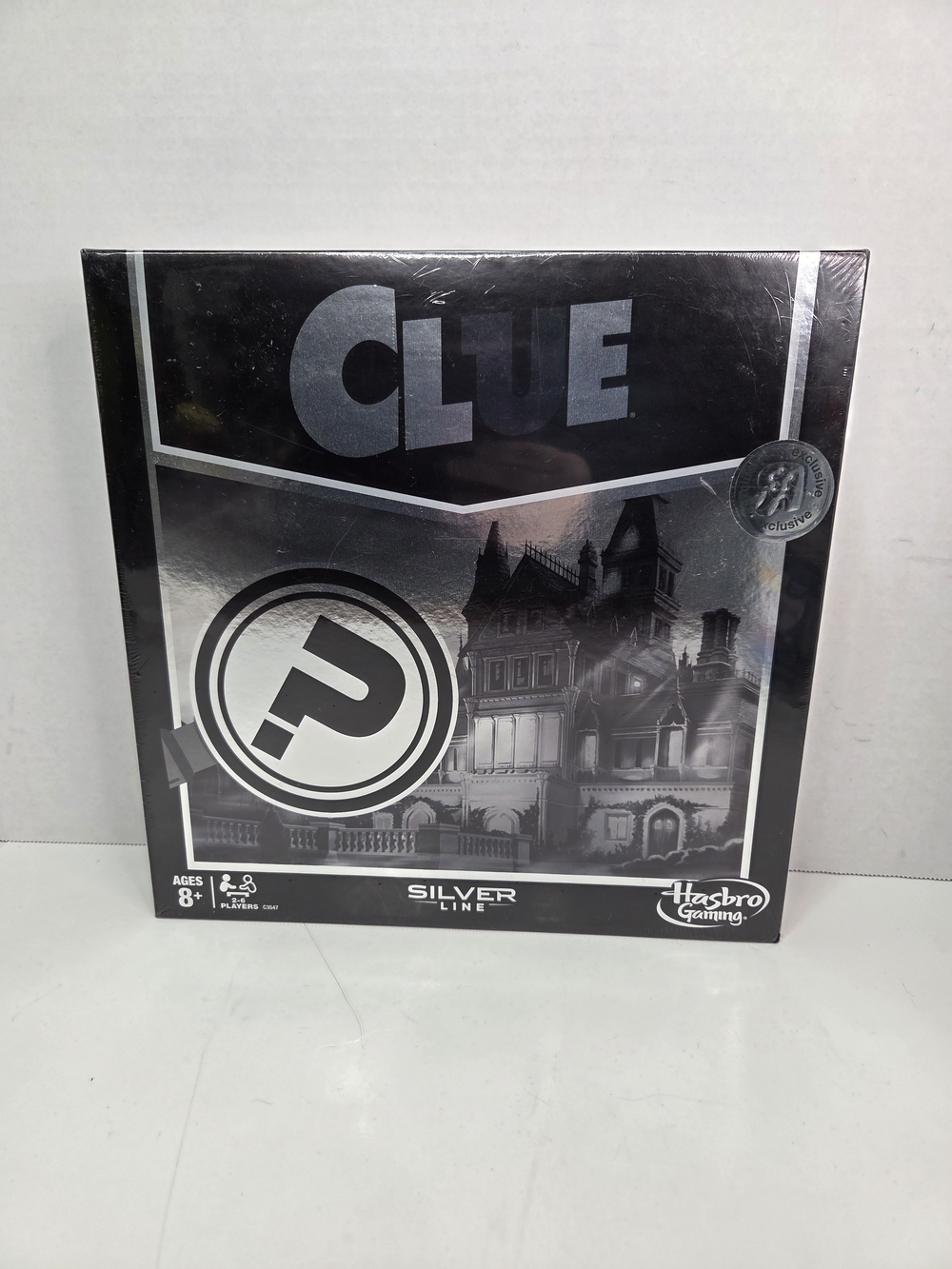 Clue Silver Line Edition Board Game Hasbro, NEW SEALED